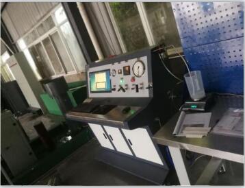 空氣呼吸器氣瓶外測法水壓測試臺|空呼氣瓶水壓試驗機(永久膨脹量)